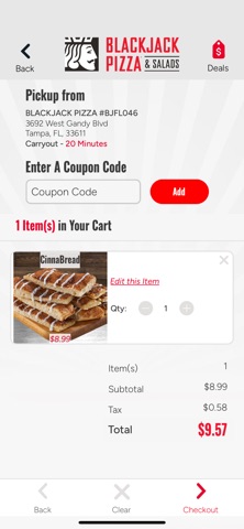 Blackjack Pizza Screenshot 5 of 5