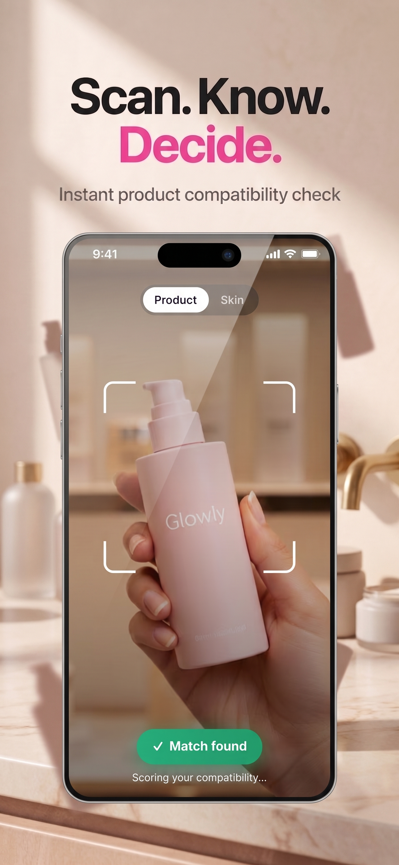 Glowly: Glow Up Skin Scanner screenshot 2