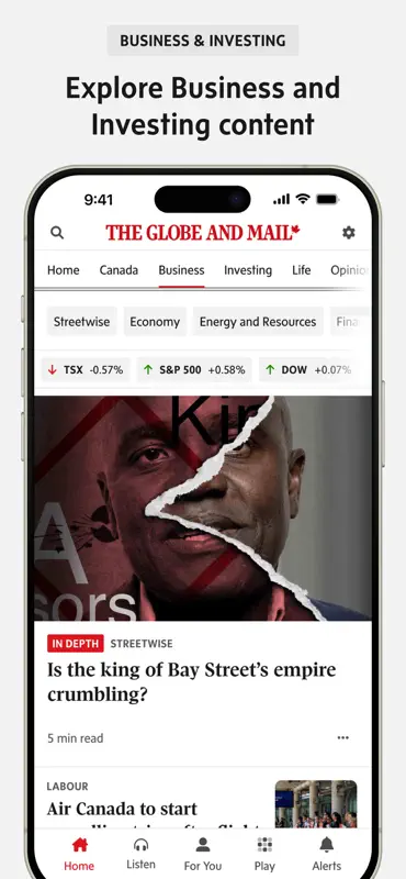 The Globe and Mail screenshot 4 of 7