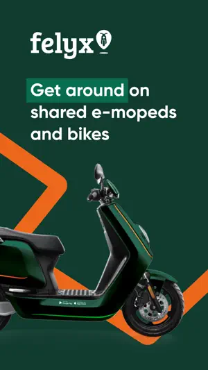 felyx: E-moped rentals screenshot 1