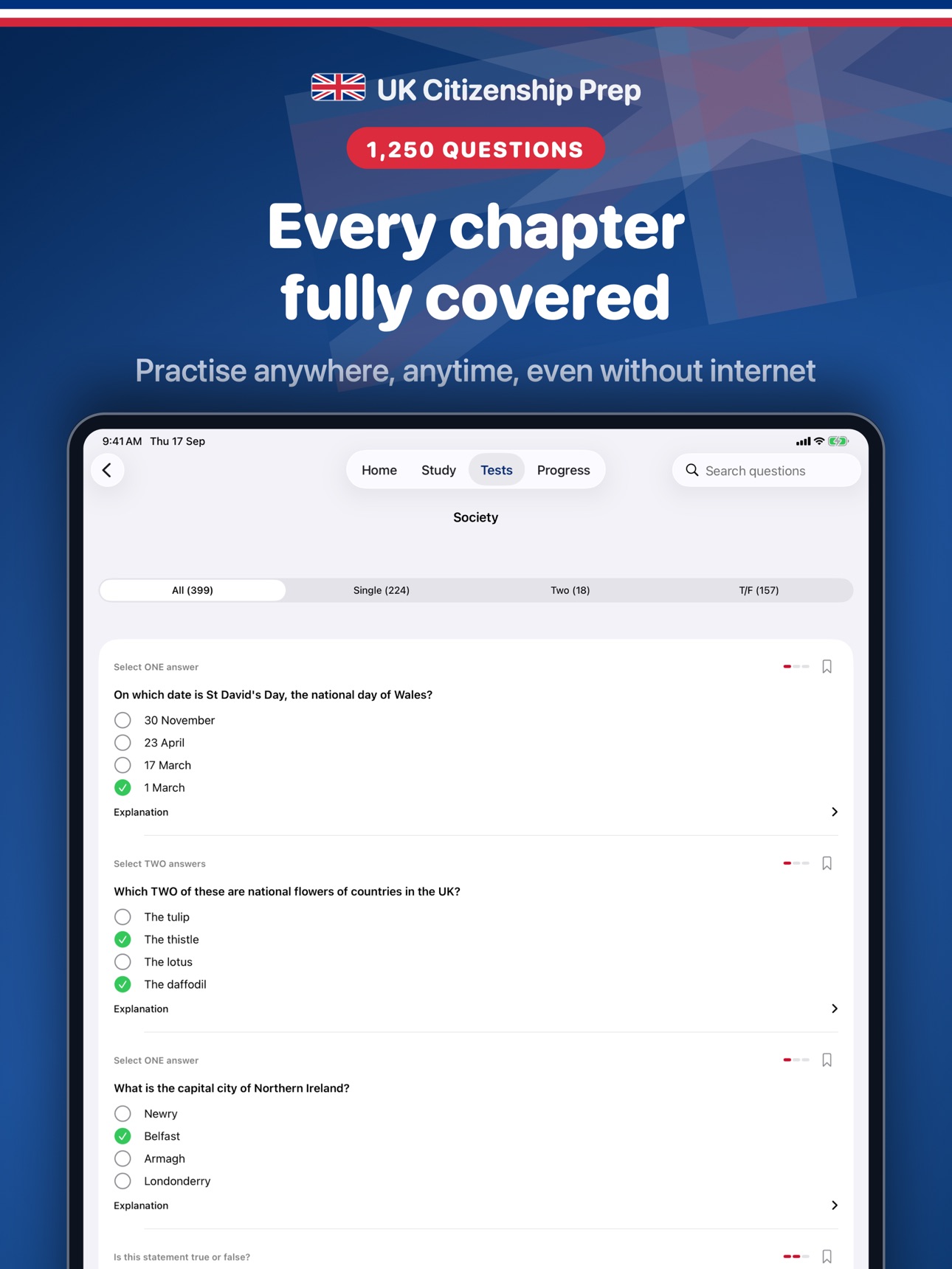 Screenshot 12 of UK Test Prep