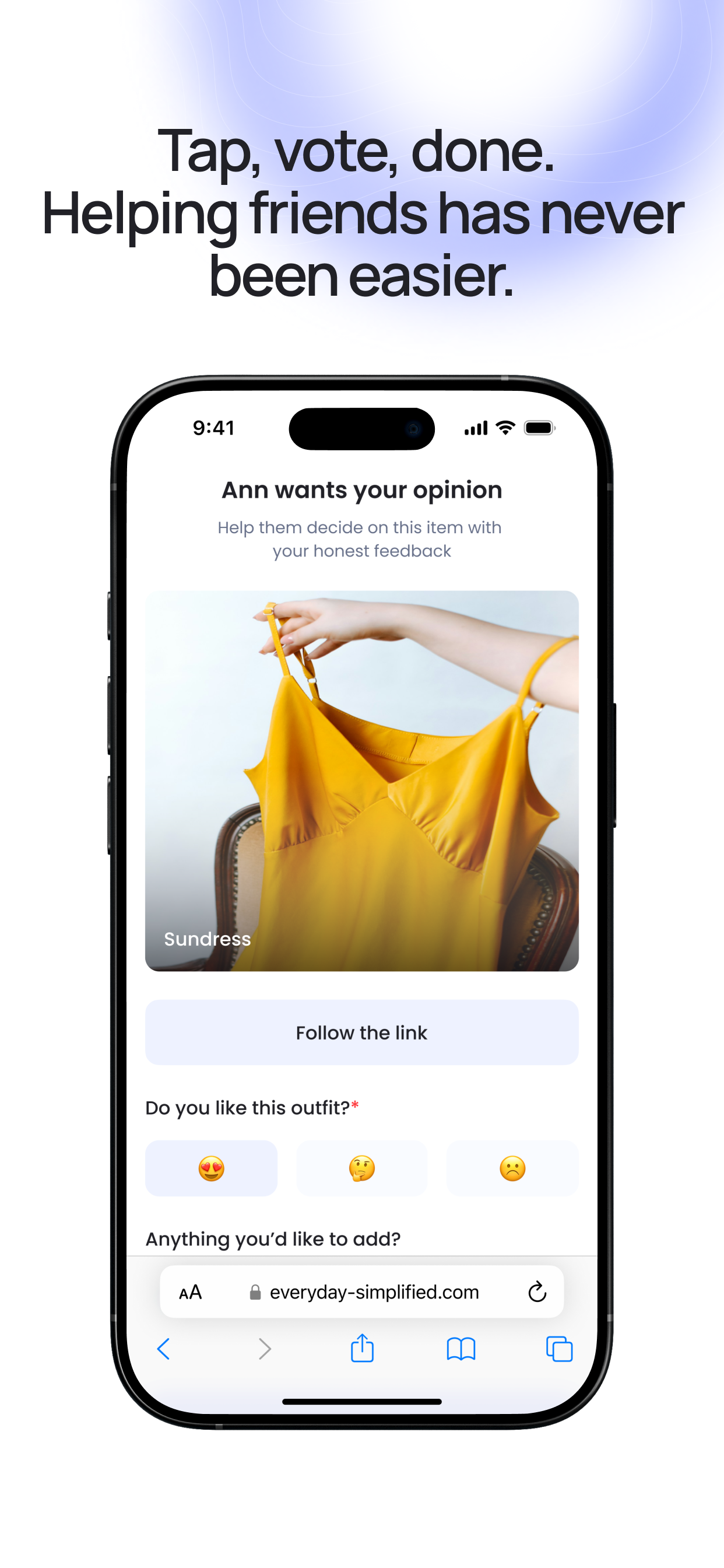 Simplicity: Wishlist & Polls screenshot 5