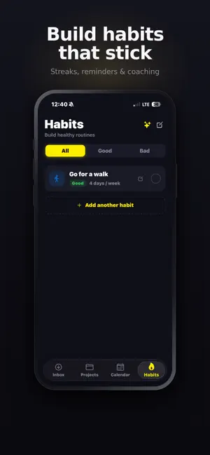 Habitask-Task tracker screenshot 4