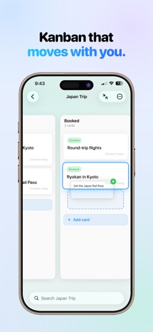 Hense: Kanban Task Board iPhone screenshot