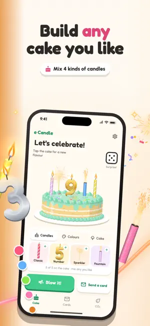 e-Candle: Blow Out Candles screenshot 2