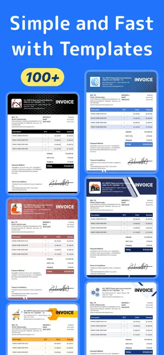 Invoice Maker App -InvoiceBaseのスクリーンショット（2/8）