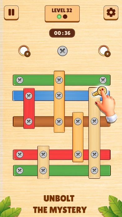 Bolt Blast Wood Nuts and Bolts Screenshot