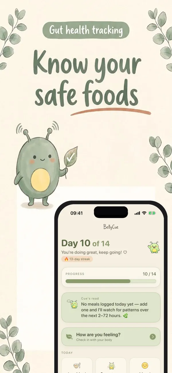 Screenshot #2 pour BellyCue: Food Trigger Finder