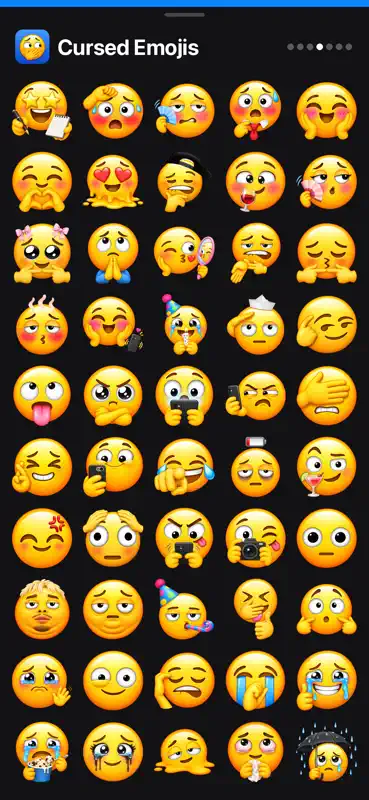 Cursed Emojis screenshot 4 of 7
