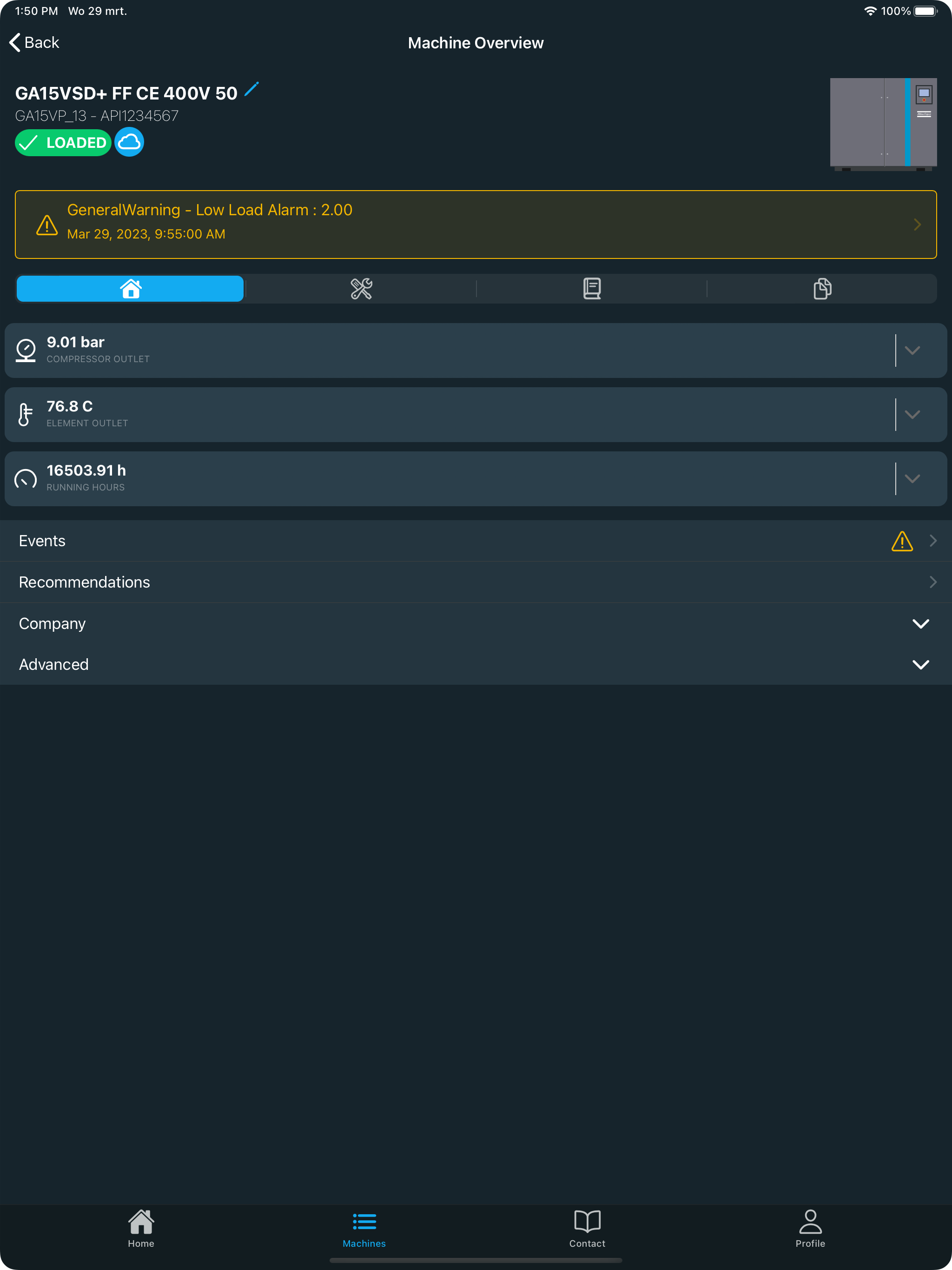 Atlas Copco SMARTLINK screenshot 8