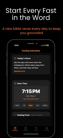 Daniel Fast Calculator Screenshot 1 of 7
