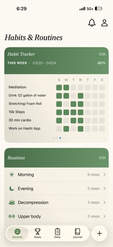 Hashi Journal iPhone screenshot