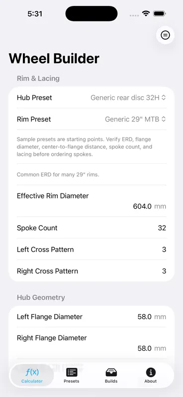 Wheel Builder screenshot 3 of 4