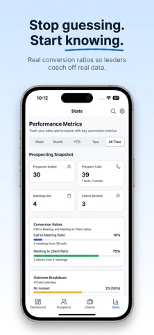 MyProspects CRM iPhone screenshot