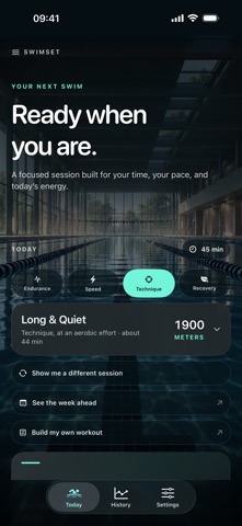 SwimSet: Watch Swim Workouts Screenshot 1 of 6