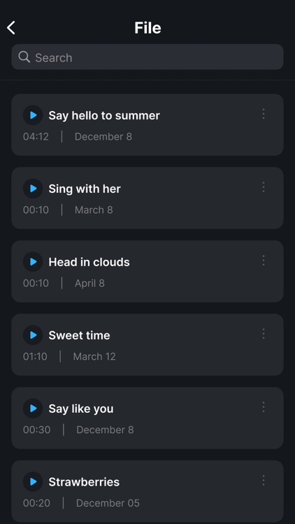 Voice Recorder: Audio Memos! screenshot-4