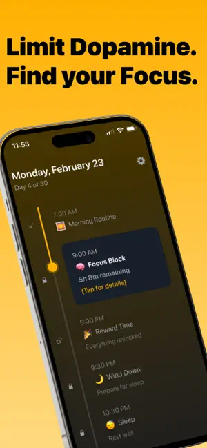 Baseline: Dopamine Detox App 截图