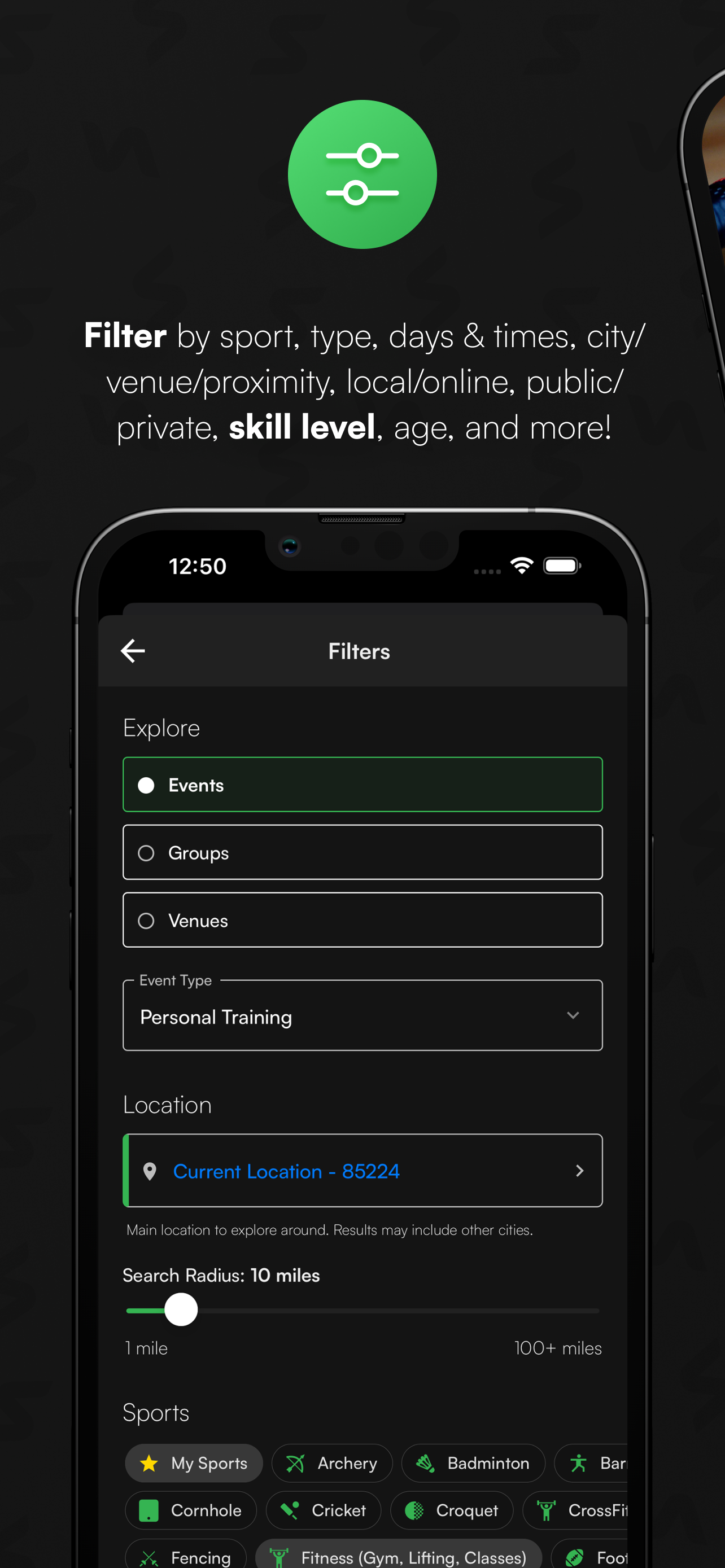Sportual - Sports & Clubs screenshot 5