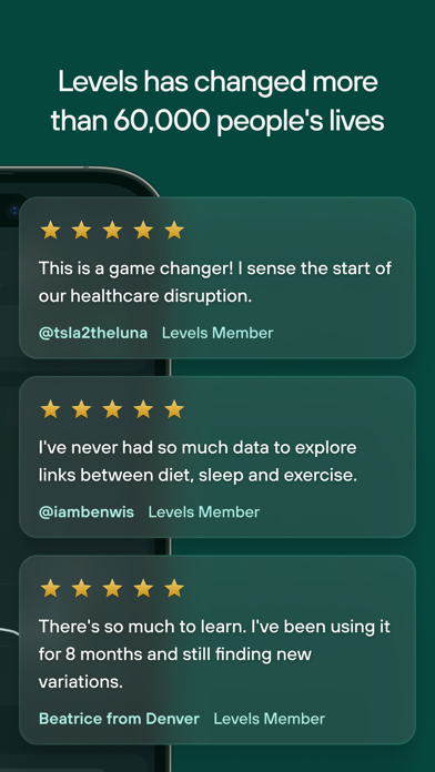 Levels - Metabolic Health Screenshot