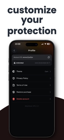 BlackSwan - VPN Screenshot 5 of 5