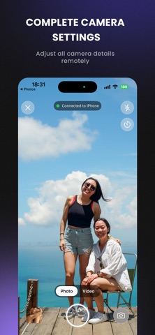 CamShare: Camera sharing iPhone screenshot
