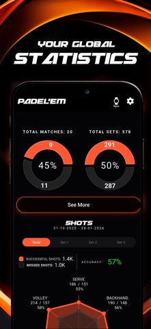 PADEL'EM - Padel Tracker Screenshot 2 of 6