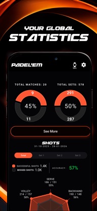 PADEL'EM - Padel Tracker screenshot 2