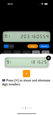 Digit Invader Calculator screenshot