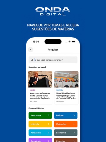 Rede Onda Digital iPad screenshot 3