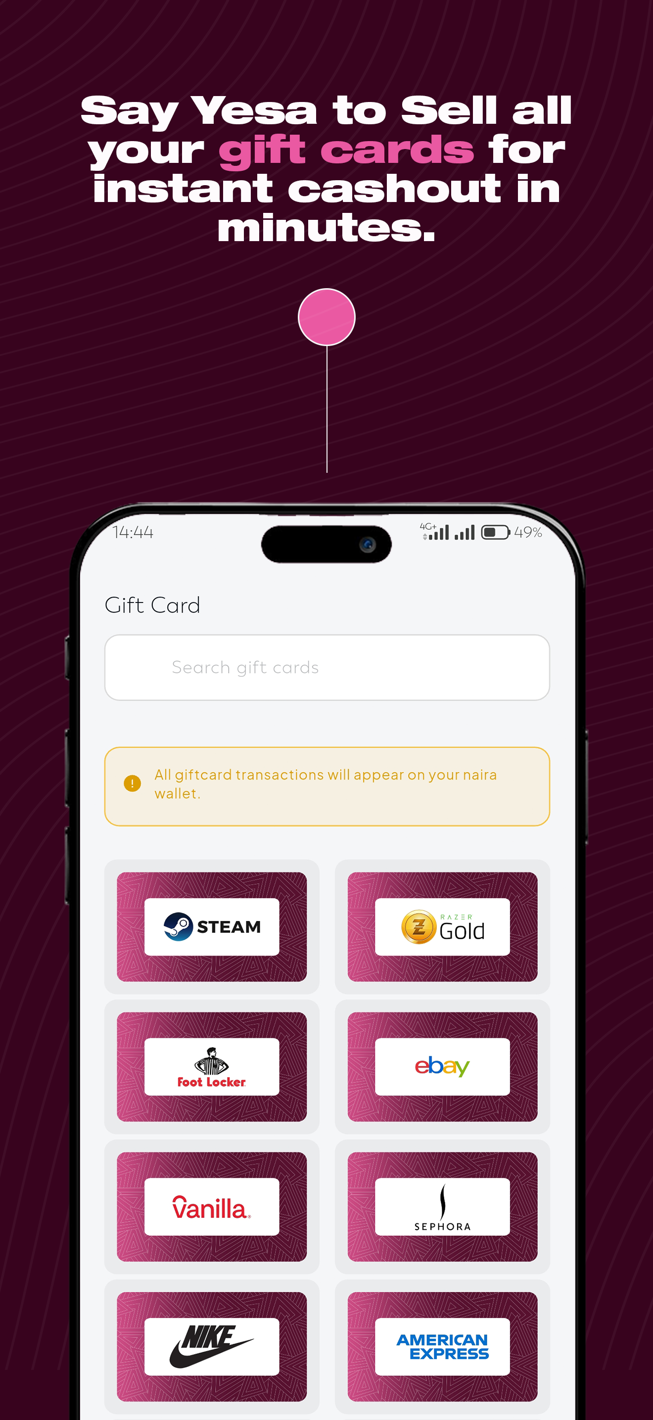 Yesa: Digital Assets & Bills screenshot 4