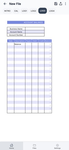 Checking Accounts iPhone screenshot