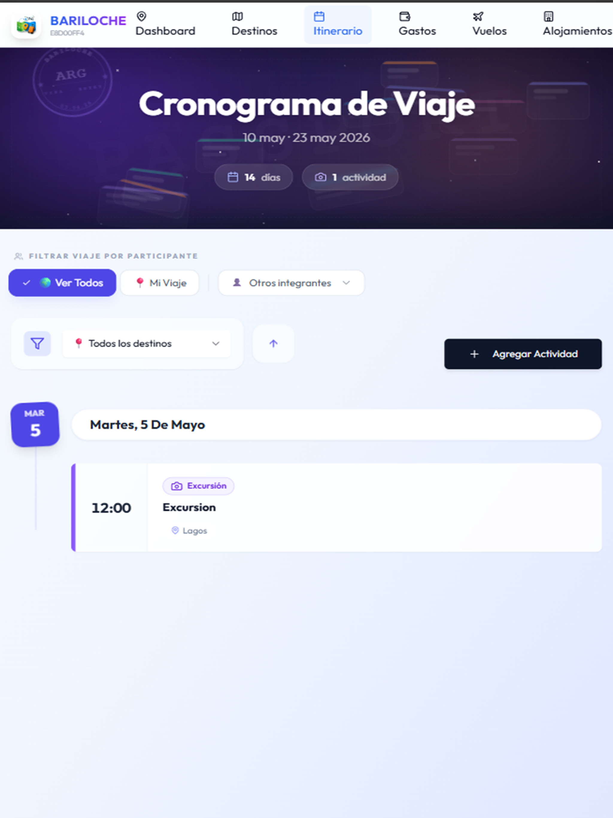 OrganiViaje screenshot 6