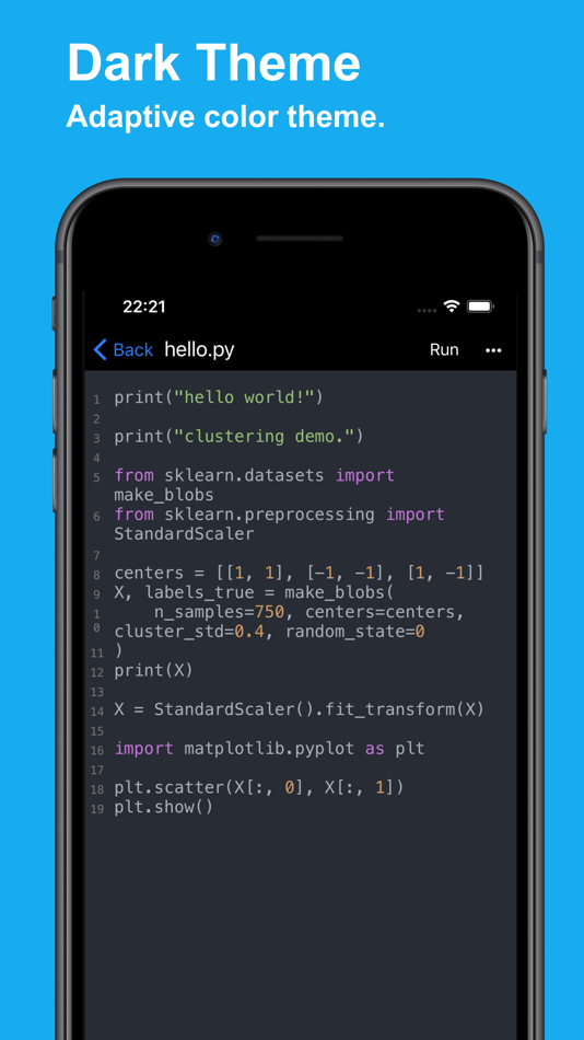 #9. Python Coding IDE (iOS) 作者: 志鹏 潘