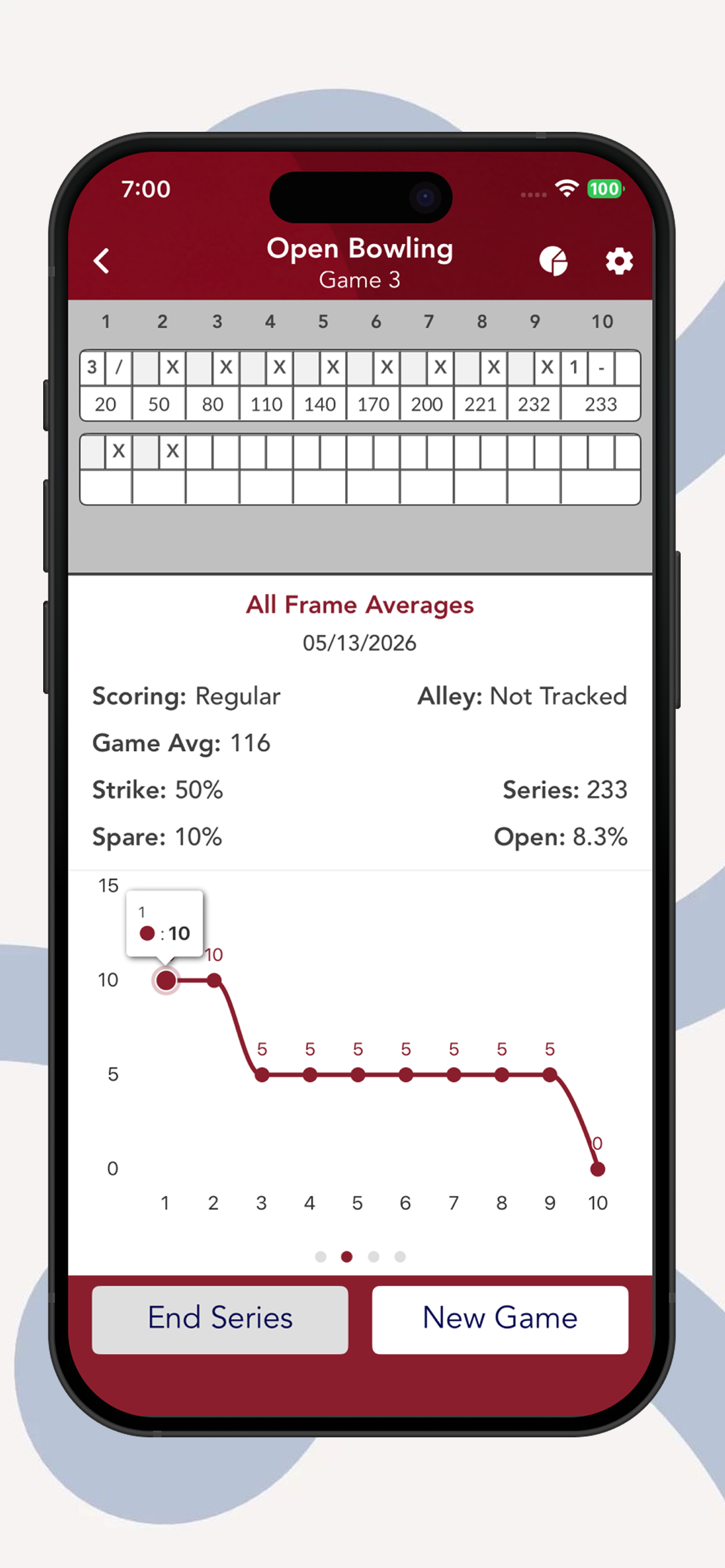 GoBowl: Bowling Score Tracker