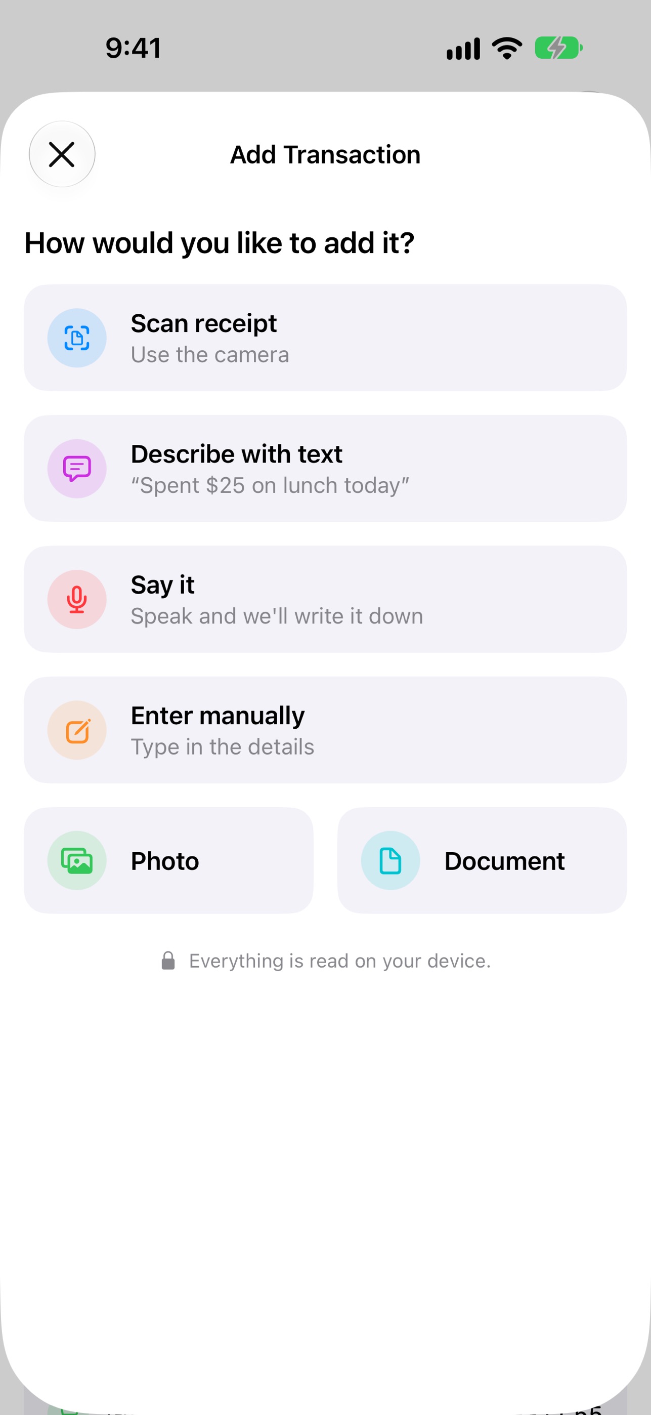 Screenshot 2 of Tadween: Private Money Log