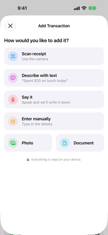 Tadween: Private Money Log screenshot 2
