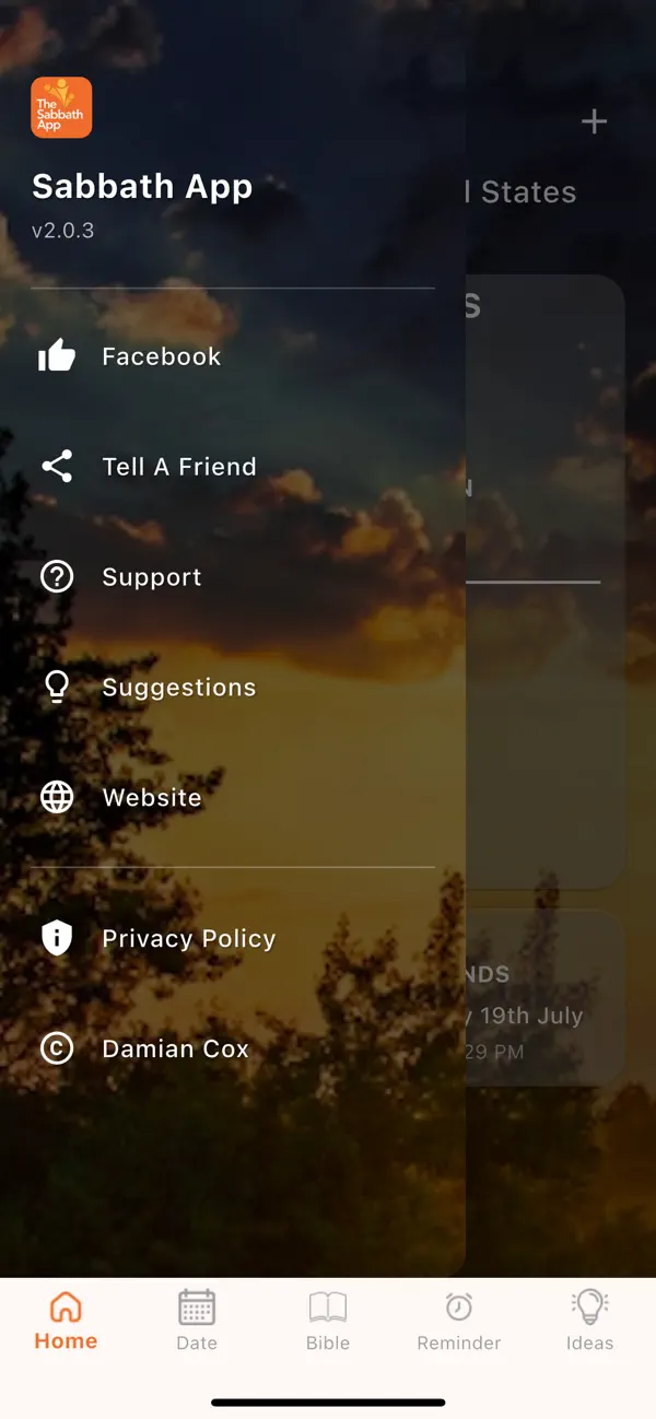 Screenshot #3 pour The Sabbath App