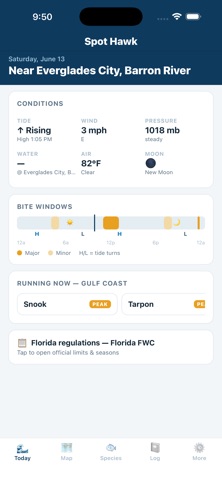 Spot Hawk: Fishing Log Screenshot 1 of 6
