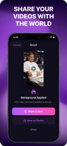 AI Video Enhancer & BG Remover screenshot