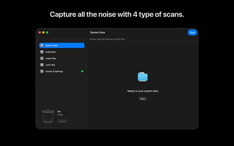 Data Sweeper: 磁盘清理 screenshot