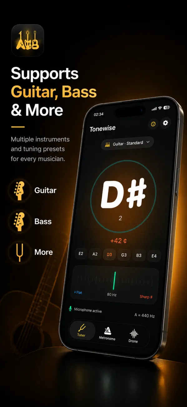 Tonewise screenshot