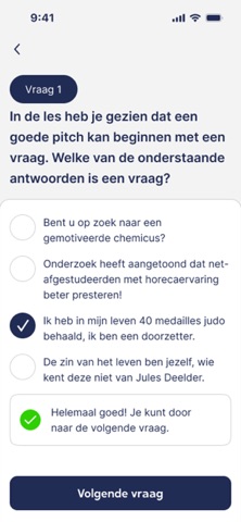 First Impress app screenshot