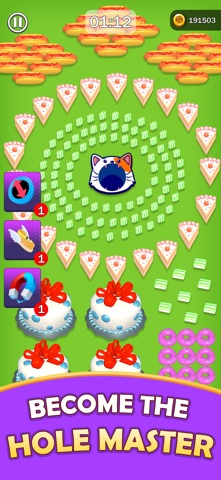 Hole Clean : Eating Puzzles Screenshot 7 of 8