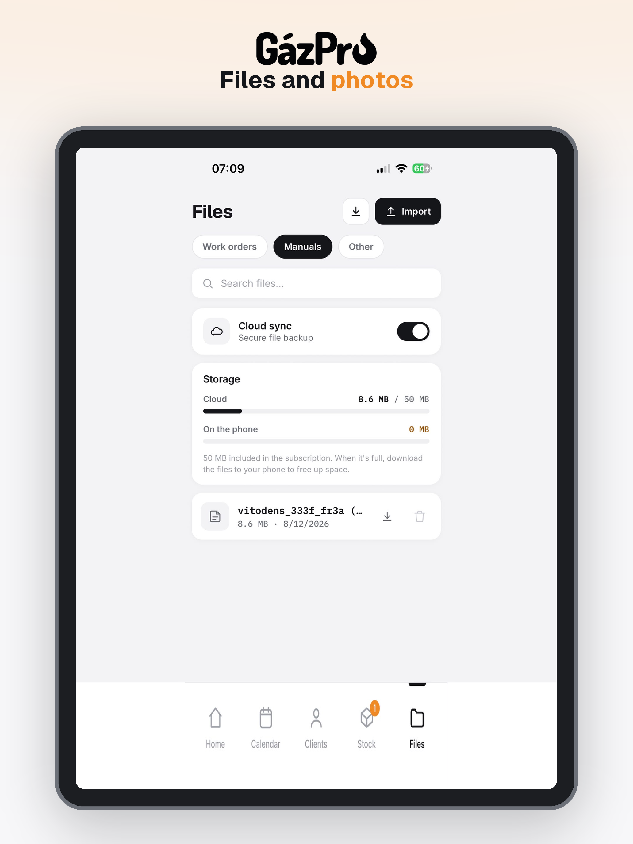 GázPro - Field Service App screenshot 11