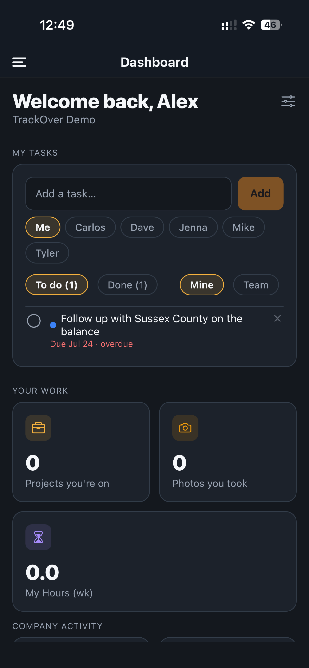 TrackOver screenshot 4