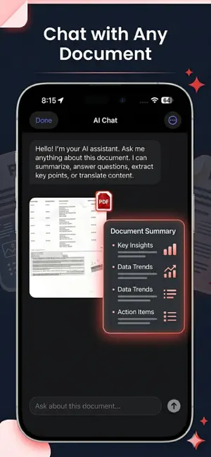 PDF AI: Chat, Summarize & OCR screenshot 2