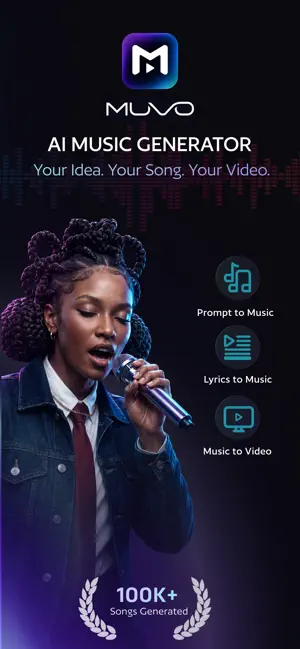 AI Music Generator: MUVO screenshot 1