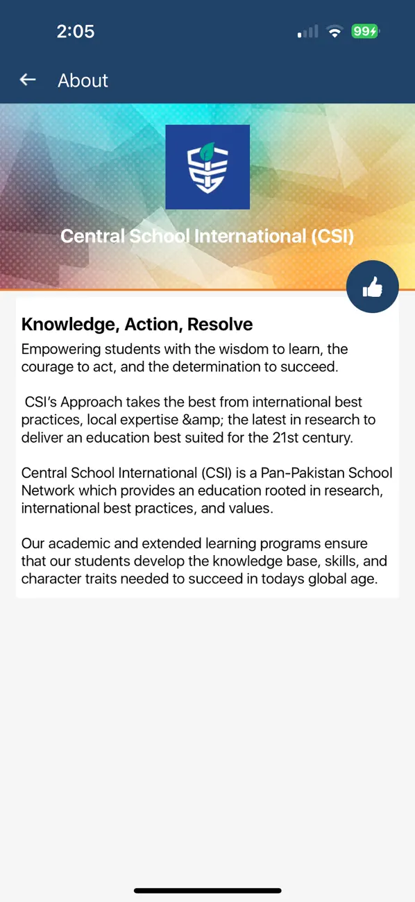 Screenshot #2 pour Central School International