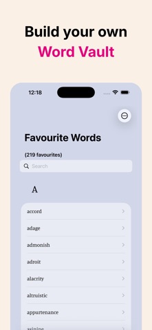 Word Vault: Dictionary & Learn screenshot
