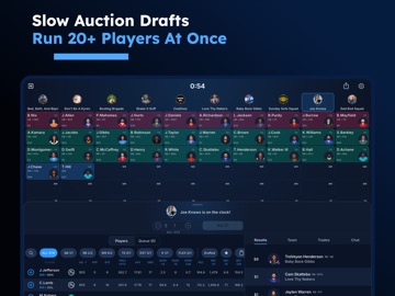 League Tycoon Fantasy Football iPad screenshot